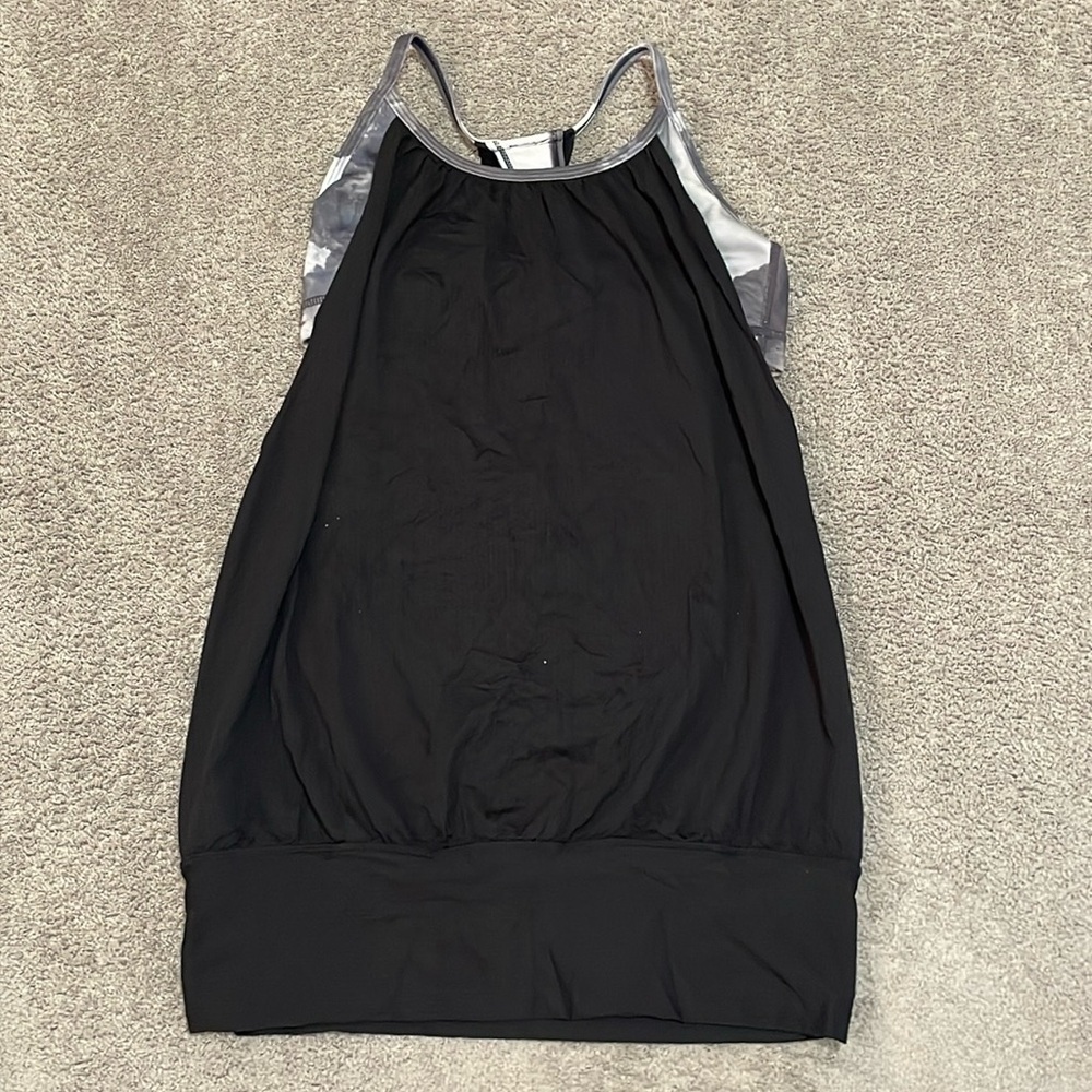 EC Lululemon No Limit Tank - Black / Grey - Size 4